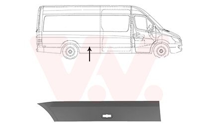 Mercedes-Benz Sierlijst Rechts