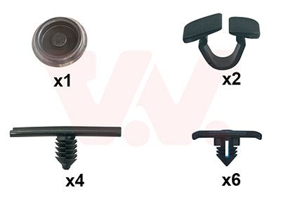 Audi Montageset Motorkap
