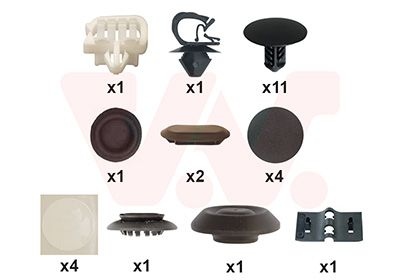 Dacia Montageset Motorkap
