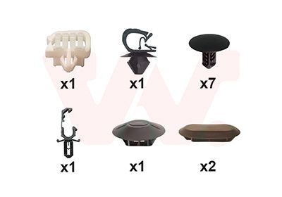 Dacia Montageset Motorkap