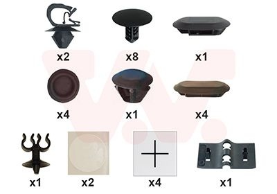 Dacia Montageset Motorkap