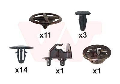 Nissan Montageset Motorkap