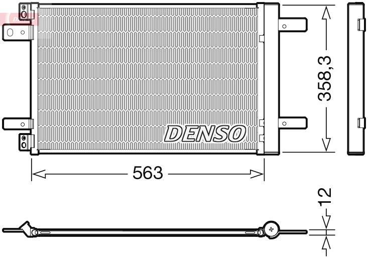 Citroen Condensor, airconditioning