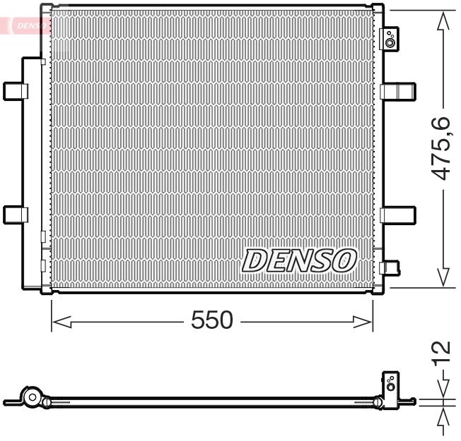 Audi Condensor, airconditioning