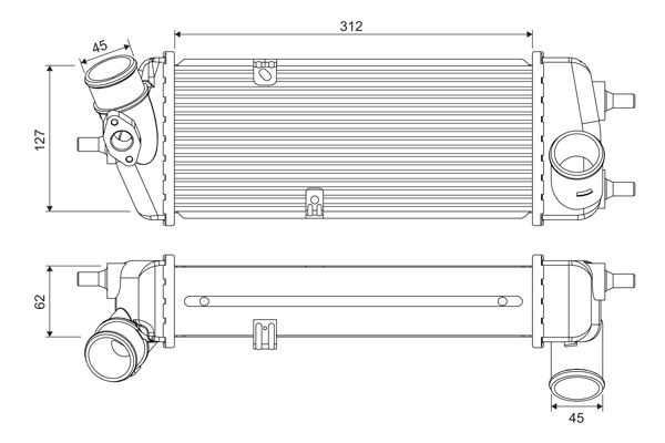Hyundai Intercooler, inlaatluchtkoeler