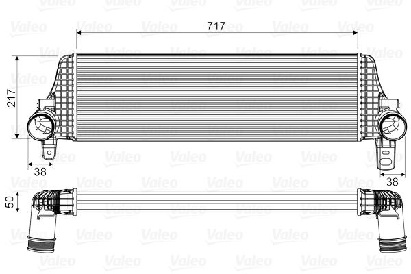 Volkswagen Intercooler, inlaatluchtkoeler