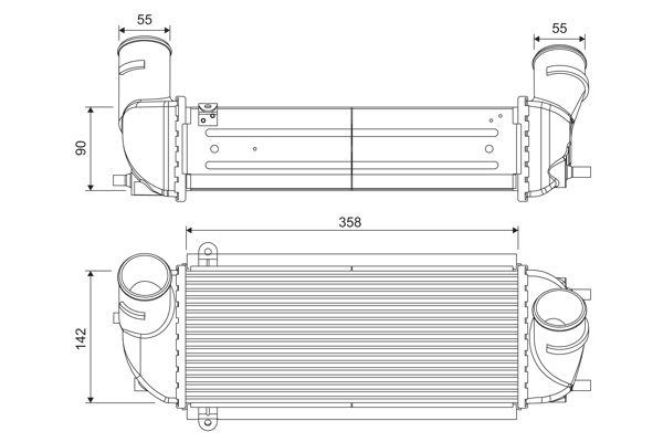 Hyundai Intercooler, inlaatluchtkoeler