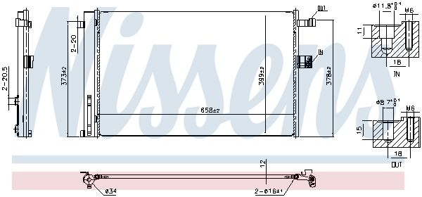 Bmw Condensor, airconditioning