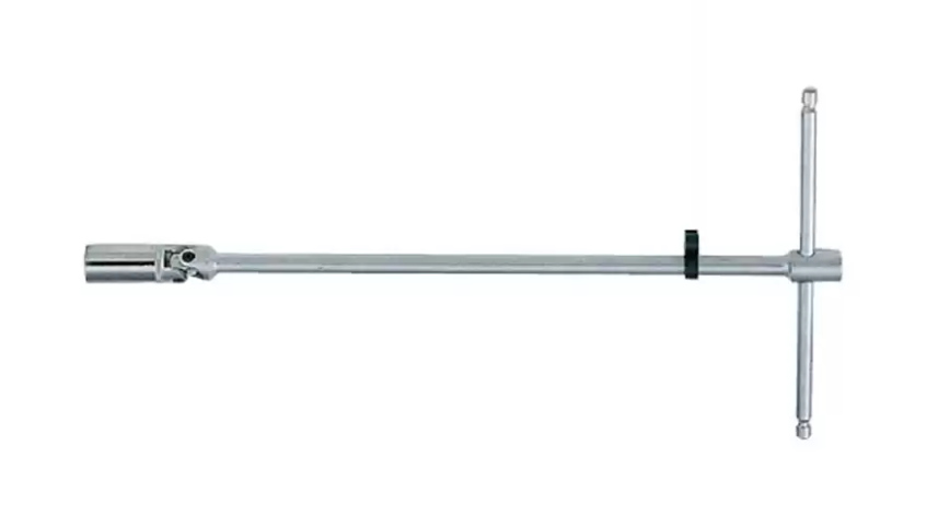 Force 1/2 Bougiesleutel met kniegewricht 16mm 800mmL