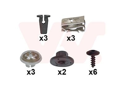Volkswagen Montageset Voorspatbord