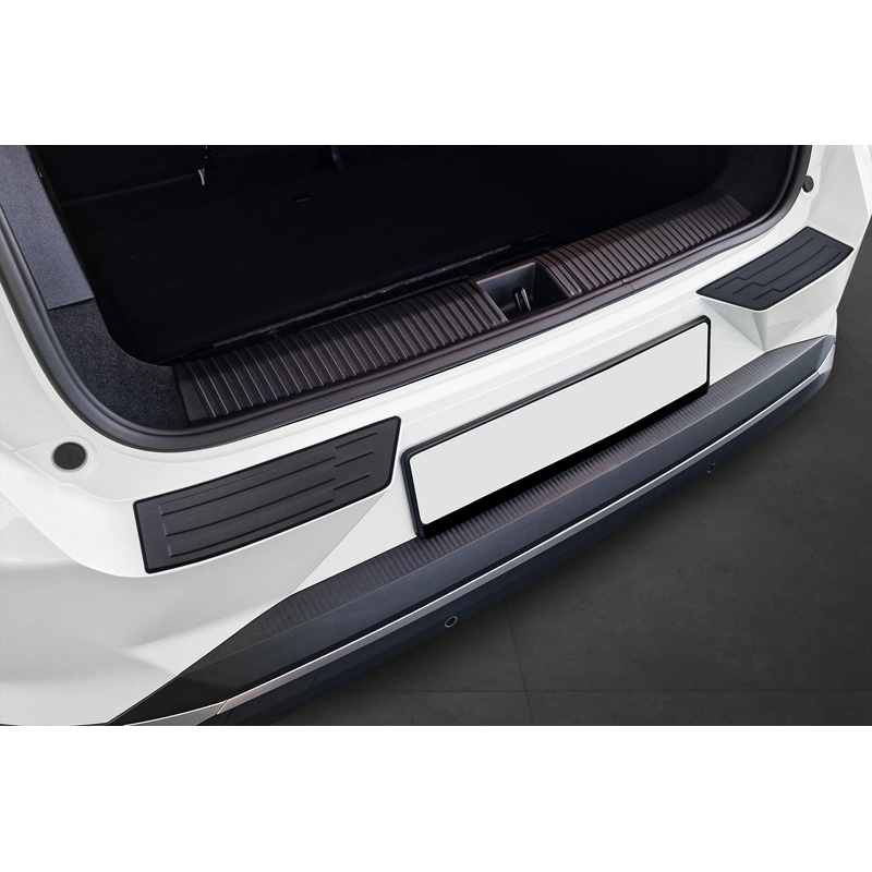 Renault Matzwart RVS Achterbumperprotector passend voor  Scenic E-Tech 2024- 'Ribs'