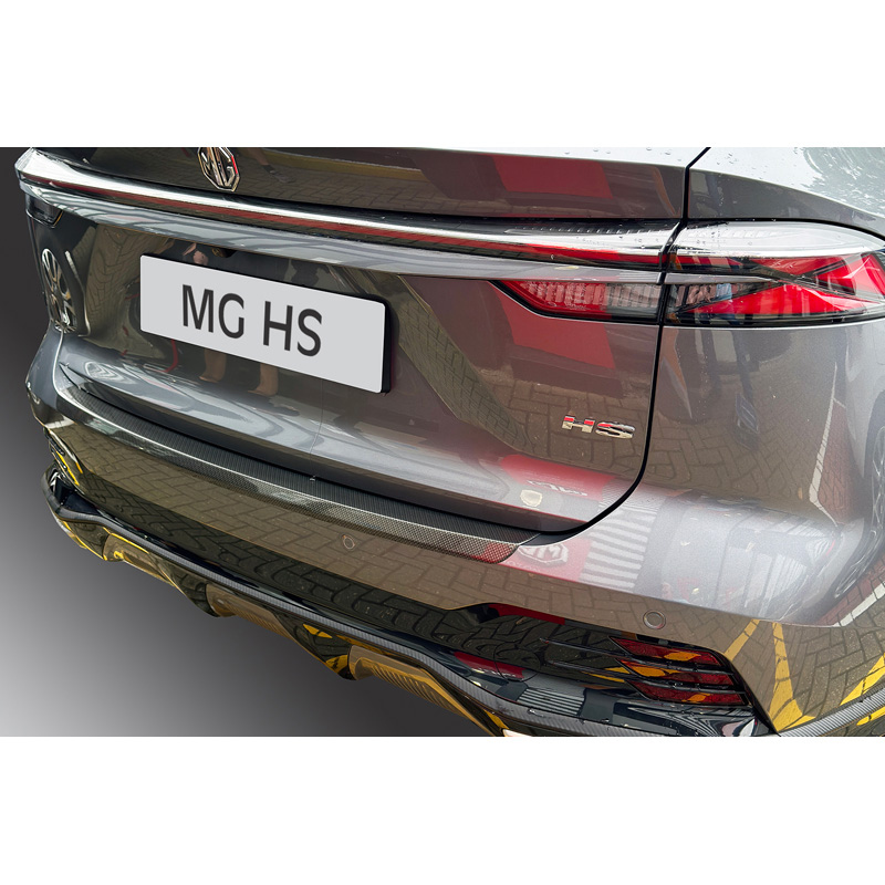 Mg ABS Achterbumper beschermlijst passend voor  (E)HS 08/2024- Carbon Look