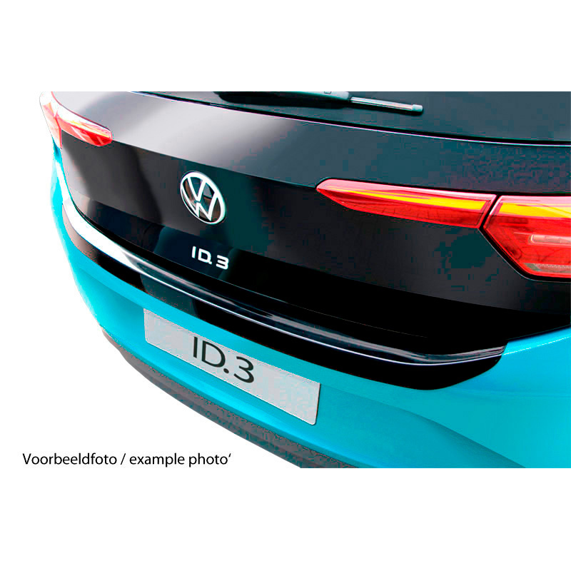 Mg ABS Achterbumper beschermlijst passend voor  (E)HS 08/2024- Glanzend zwart