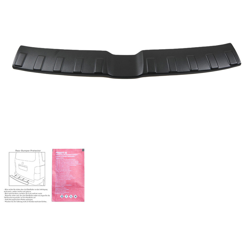 Dacia Oneway Achterbumper beschermlijst passend voor  Sandero Stepway II (B52) 2012-2020 - Matzwart