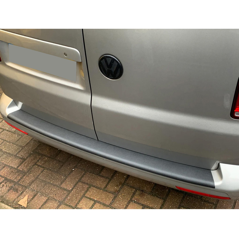 Volkswagen Oneway Achterbumper beschermlijst passend voor  Transporter T5.1 2010-2015 - Matzwart