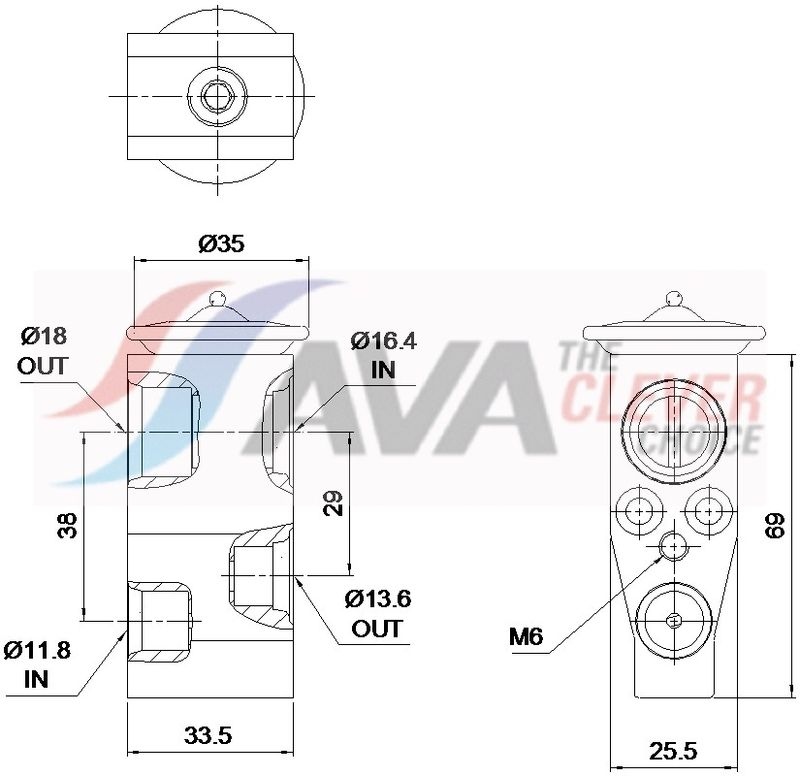 Audi Expansieventiel, airconditioning