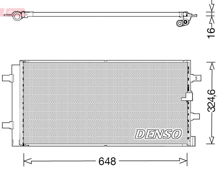 Audi Condensor, airconditioning
