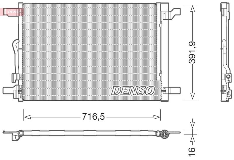 Audi Condensor, airconditioning