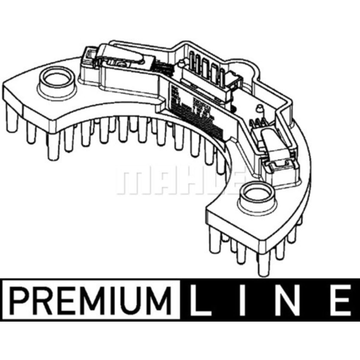 Mahle Regelaar, binnenventilator  ABR 58 000P