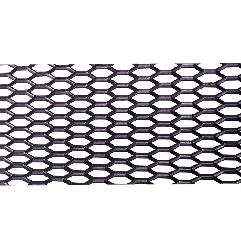 Simoni Racing Kunststof Racegaas PP Zwart - HEX 22x8mm - 120x40cm