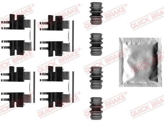 DS Accessoireset, schijfremblok