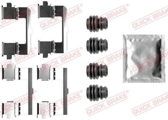 DS Accessoireset, schijfremblok
