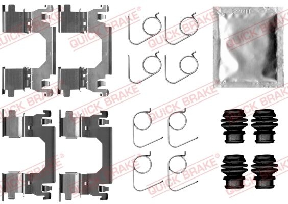 Nissan Accessoireset, schijfremblok