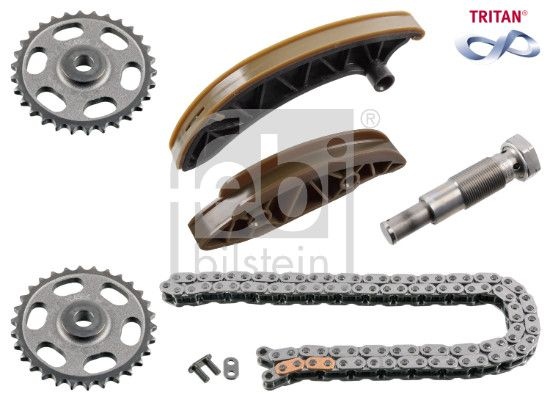 Mercedes-Benz Kettingset distributievoor nokkenas, TRITAN-gecoat