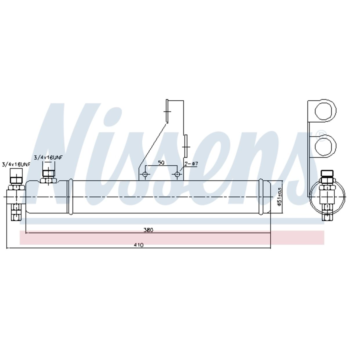 Nissens Droger, airconditioningsysteem  95606