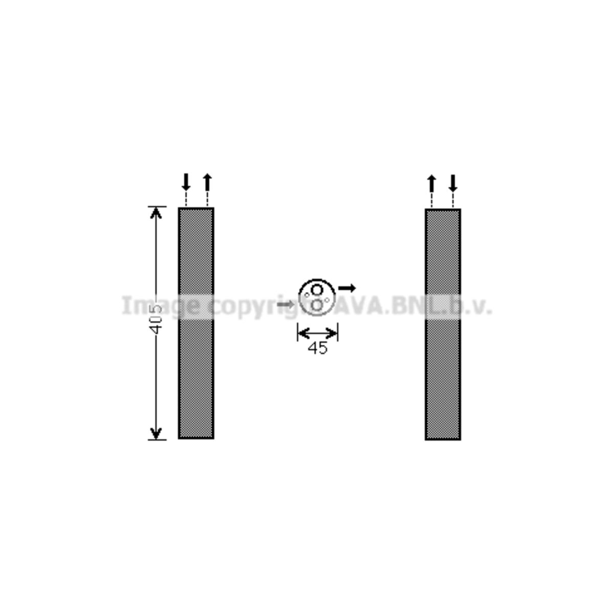 Highway Automotive Droger, airconditioningsysteem  MND079 AVA