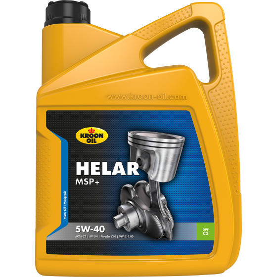 KroonOil Motorolie Kroon-Oil Helar MSP+ 5W40 C3 5L