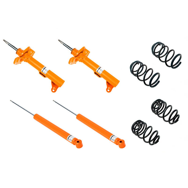 Mercedes-Benz KONI Str.T kit passend voor Mercedes C-Klasse W204 Combi 2008-2013 voor-as gewicht tot 1020kg (20mm)