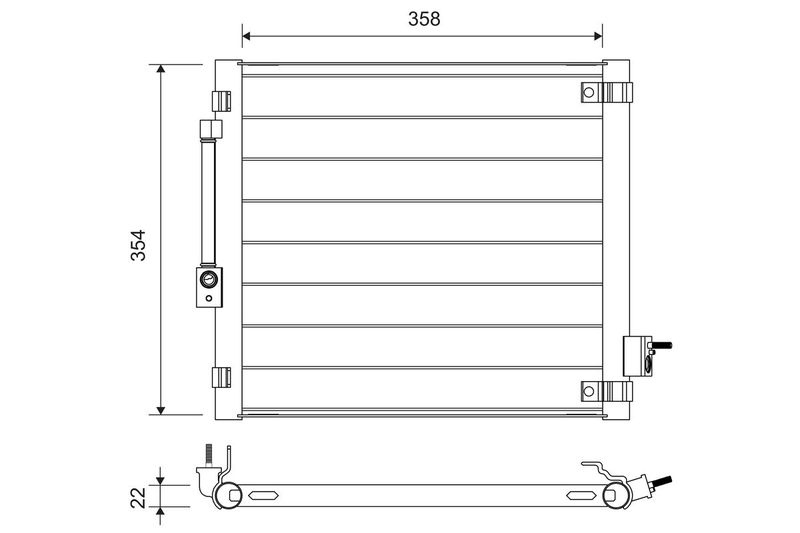Tesla Condensor, airconditioning
