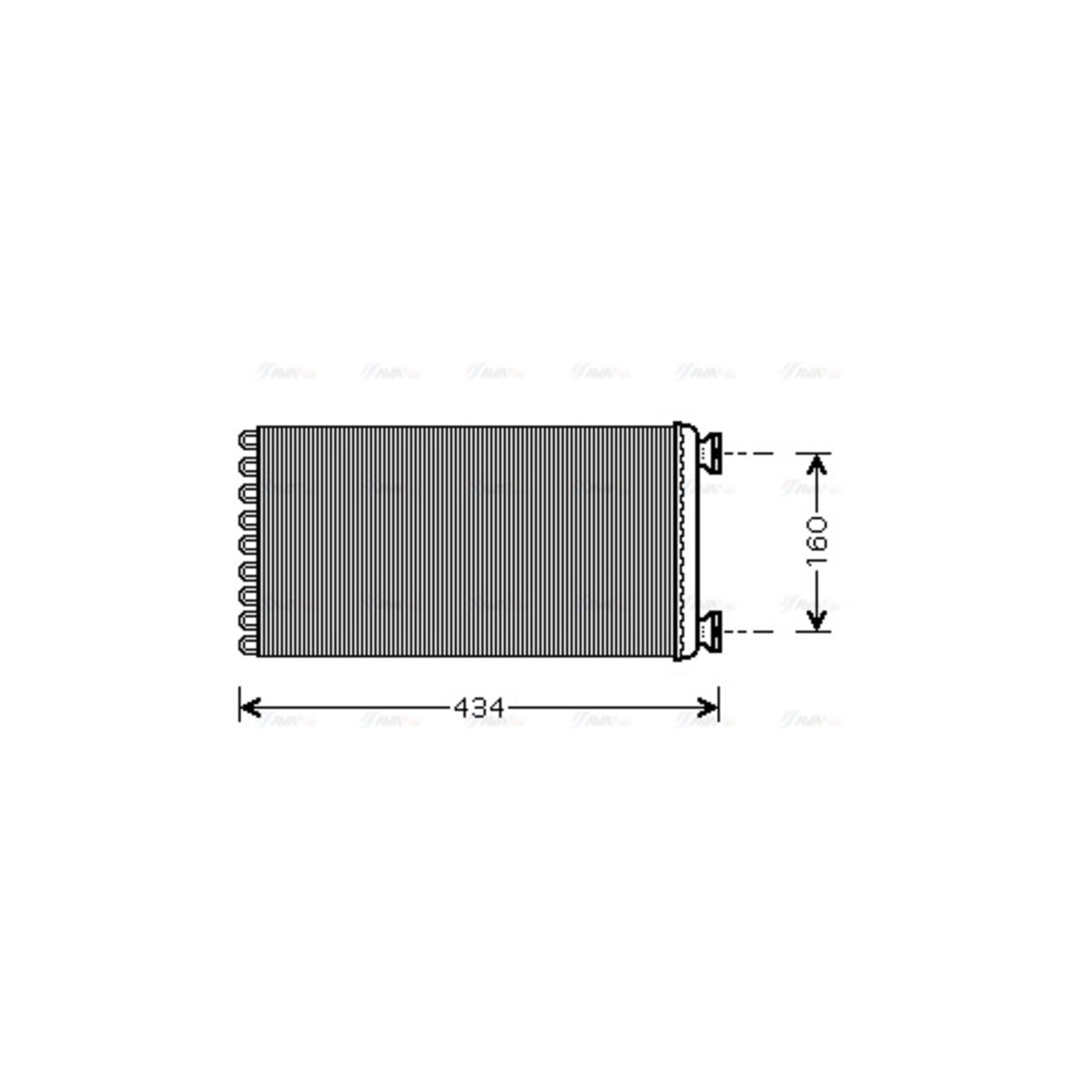 Highway Automotive Verdamper, airconditioning  MNV021