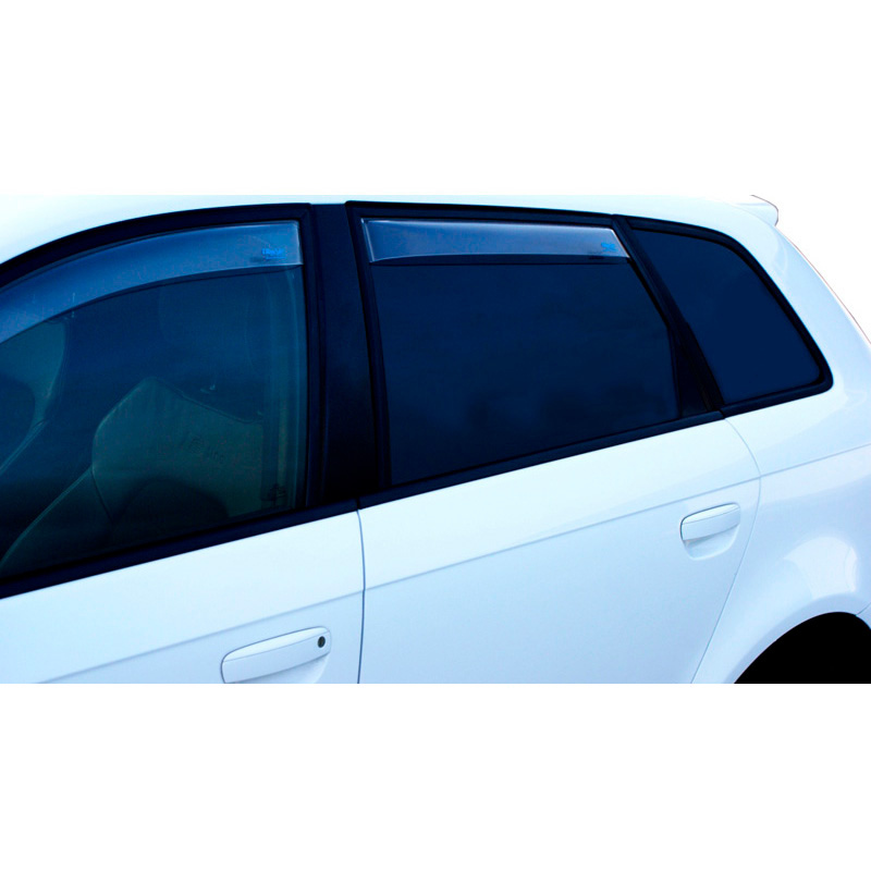 Skoda ClimAir Zijwindschermen Master Helder (achter) passend voor  Octavia IV (NX) Sedan 2020-