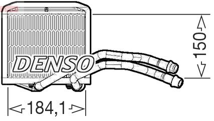 Abarth Kachelradiateur, interieurverwarming