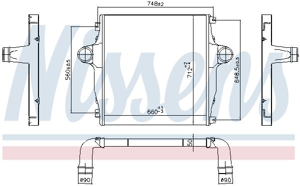 Iveco Intercooler, inlaatluchtkoeler