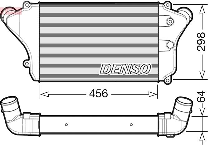 Mitsubishi Intercooler, inlaatluchtkoeler