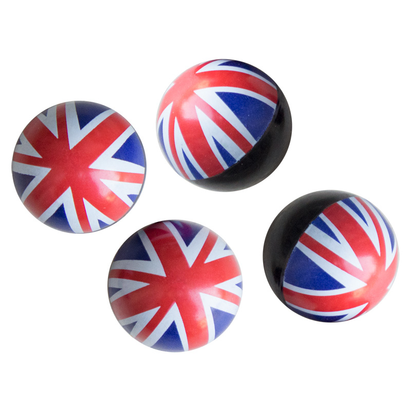 Simoni Racing ventieldoppen UK Flag