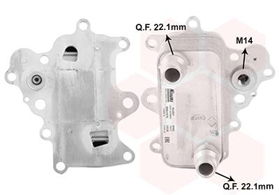 Alfa Romeo Oliekoeler Voor Motor