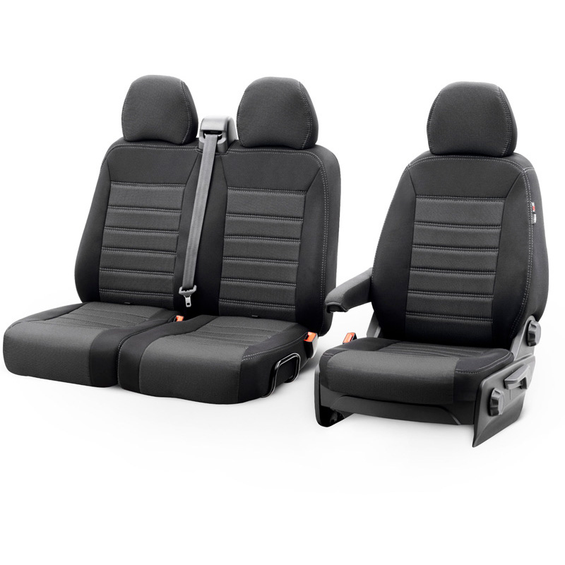 Volkswagen otoM Original Design Stoffen Stoelhoezenset 2+1 passend voor  Transporter T7 2024-
