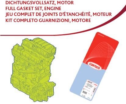 Citroen Complete pakkingsset, motor