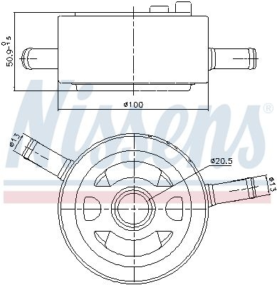 Nissan Oliekoeler, motorolie