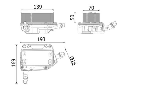 Bmw Oliekoeler, automatische transmissie