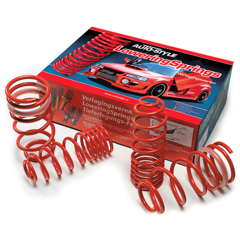 Mini AutoStyle verlagingsveren passend voor  Clubman (F54) JCW ALL4 4/2015- 45/35mm