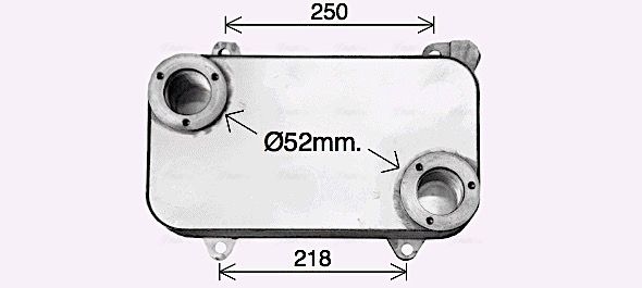Mercedes-Benz Oliekoeler, retarder