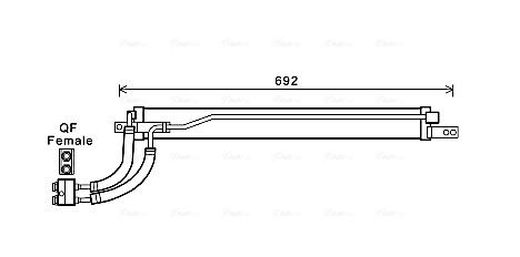 Chevrolet Oliekoeler, automatische transmissie