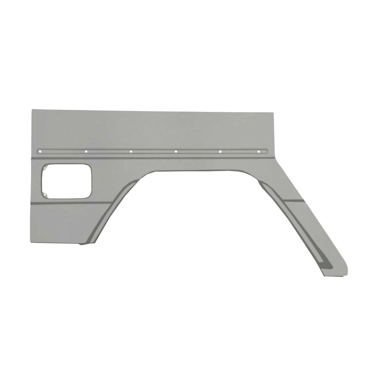 Blic Spatbord, achter  6504-01-3502572P, rechts