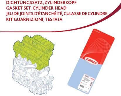 Audi Pakkingset, cilinderkop
