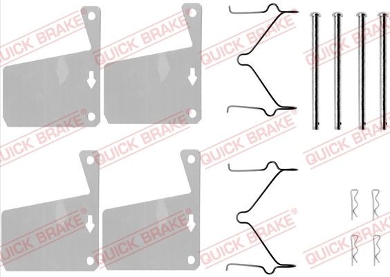 Ford Accessoireset, schijfremblok